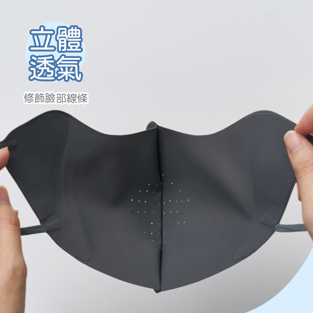 冰透涼無痕網孔口罩【ONEDER 旺達棉品】OD-BB26, , large