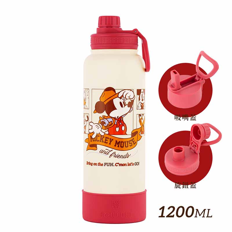 HOUSUXI 迪士尼-大容量保冷保溫瓶1200ml, , large