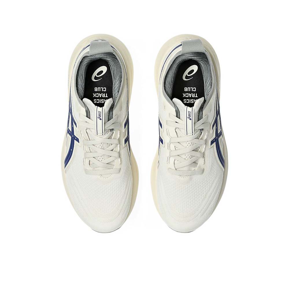 [秉宸] ASICS GEL-NIMBUS 27 ATC 女慢跑鞋 白藍 一般楦 1012B812-200, , large