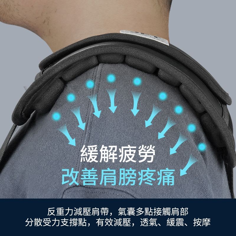 JFT 減壓背帶｜單肩側背包專用 | 單肩帶緩震墊舒適肩背體驗│專業減壓抗疲勞設計，提升日常舒適度, , large
