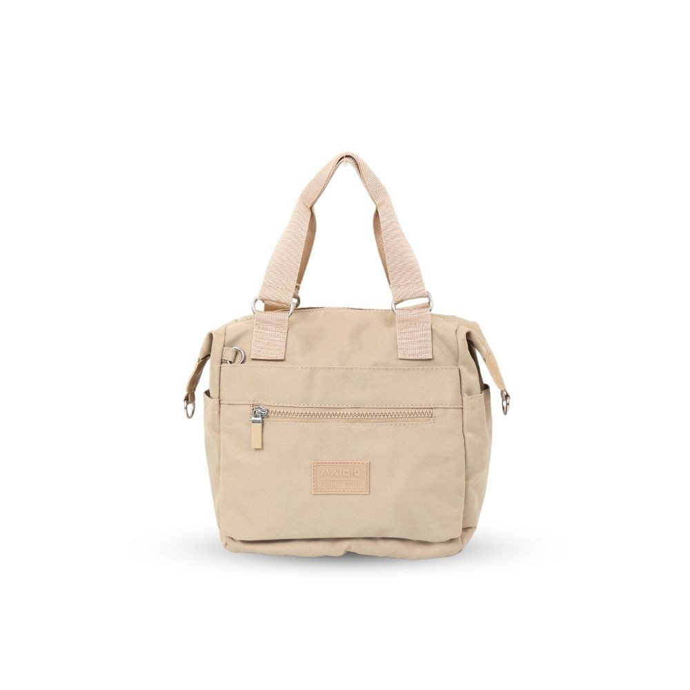 【MQ】FRIEDA 輕巧休閒包 中款-奶茶色, , large