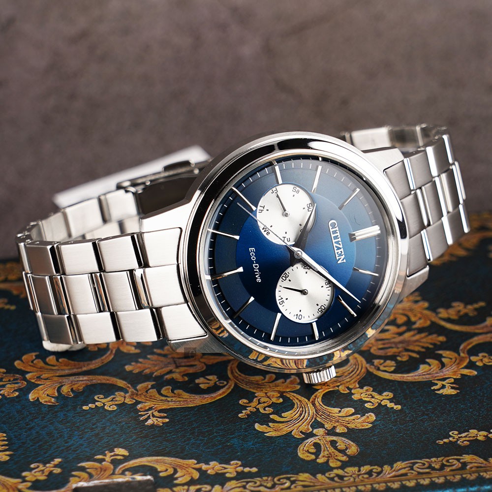 CITIZEN 星辰 Eco-Drive 光動能日曆手錶-41mm BU4030-91L, , large
