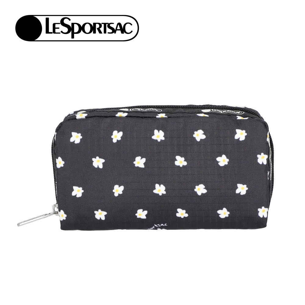 Lesportsac Rectangular Cosmetic 長形化妝包/ 俏皮小雛菊, , large