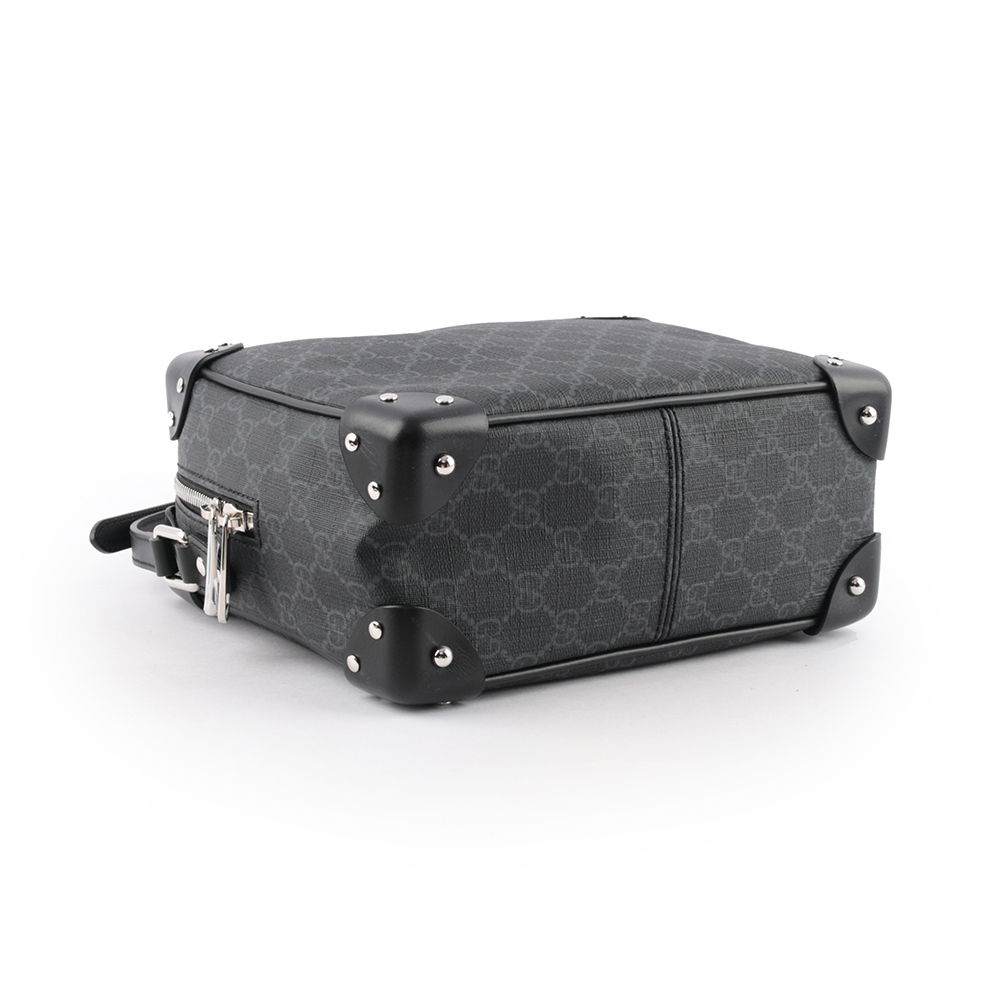 GUCCI GG LOGO方形箱包/斜背包/黑色, , large