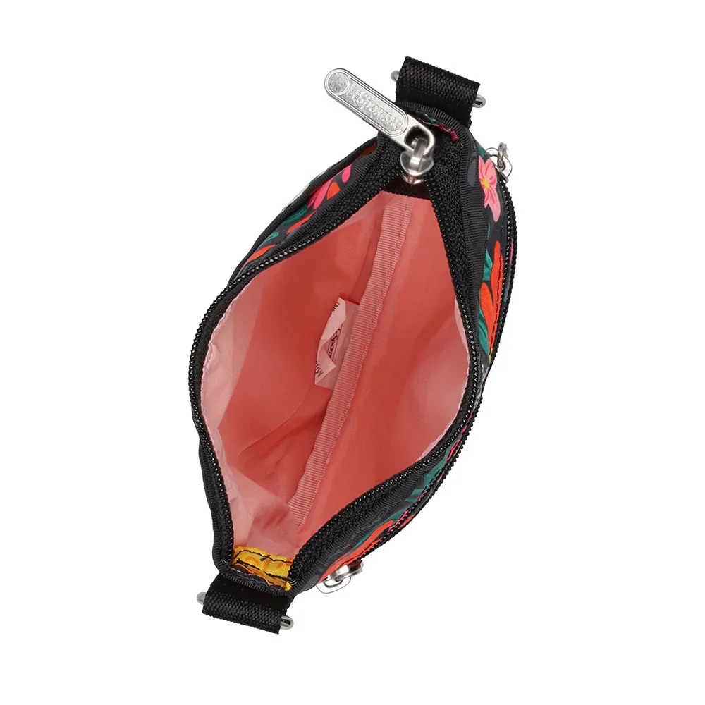 LeSportsac 3 ZIP CROSSBODY 三層拉鍊斜背包 - 繽紛花園, , large