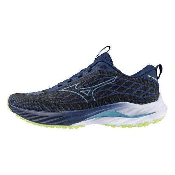 Mizuno Wave Inspire 20 SSW 男 慢跑鞋 運動 路跑 支撐型 深藍 [J1GC241303], , large
