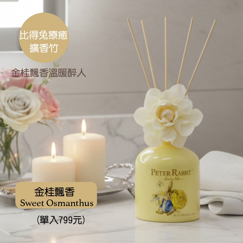 【世豐】【Peter Rabbit 比得兔】療癒擴香200ml(2入組)-藍色, , large