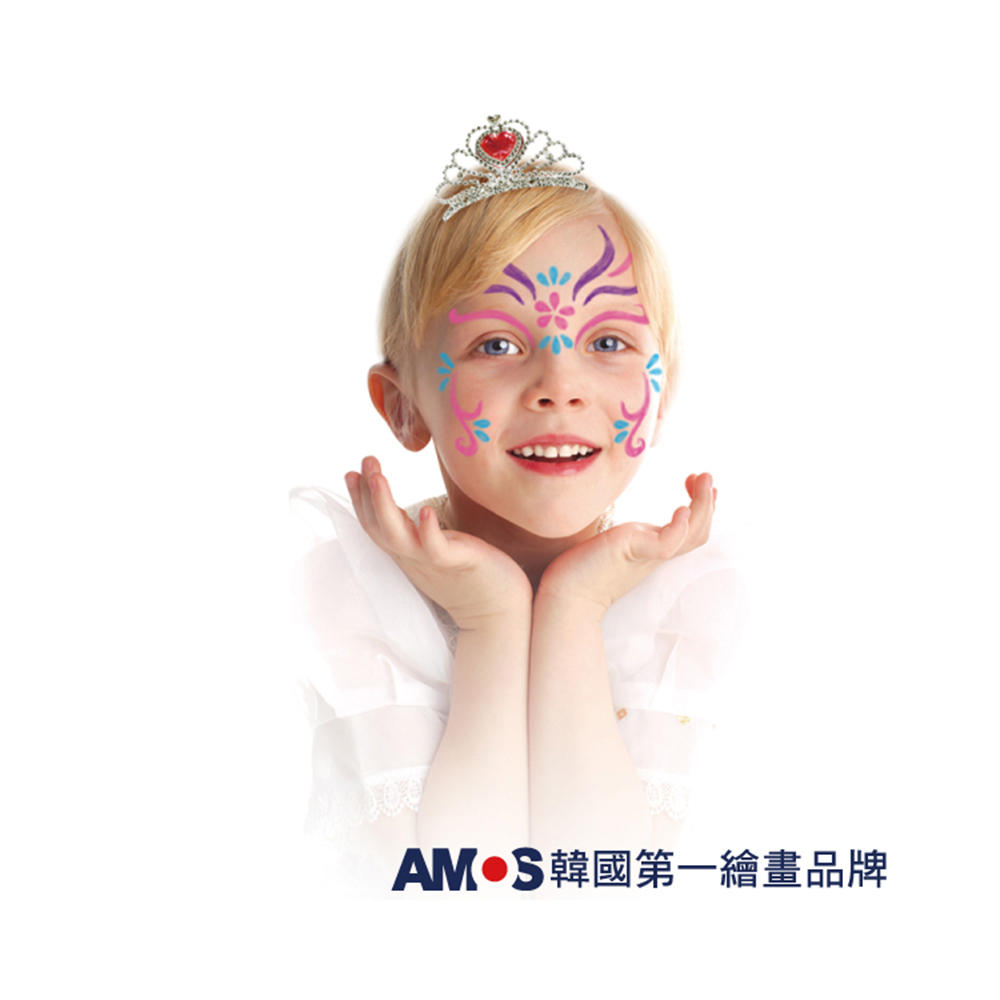 【韓國AMOS】3色粉色系+3色大地色 人體彩繪棒, , large