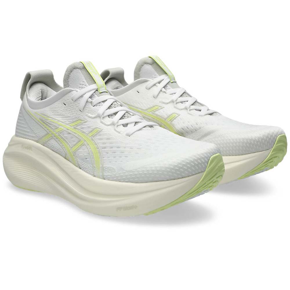 [秉宸] ASICS GEL-NIMBUS 27 慢跑鞋 白 一般楦 1011B958-101, , large
