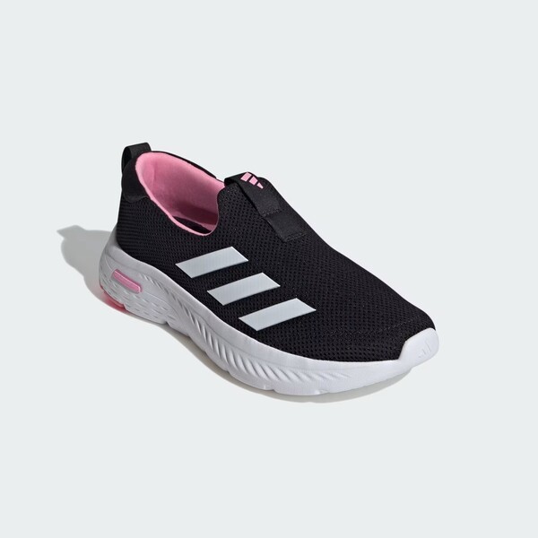Kixpress-Adidas Cloudfoam Move Lounger 女 運動休閒鞋 懶人鞋 舒適 黑 粉紅 [ID6516], , large