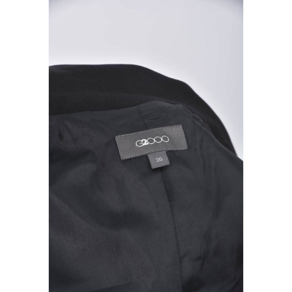 (S) g2000西裝排扣黑色外套二手衣, , large