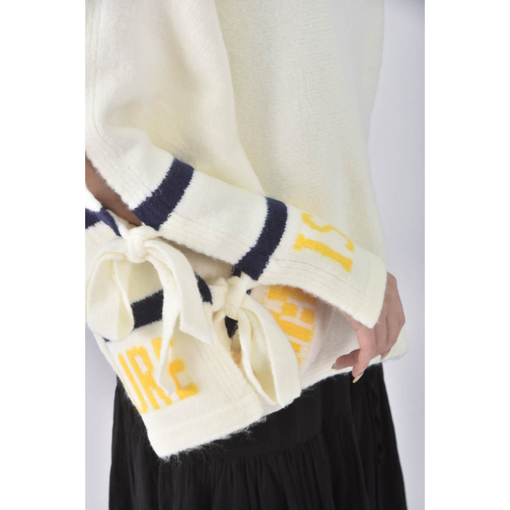 (S) vero moda綁帶白色長袖上衣二手衣, , large