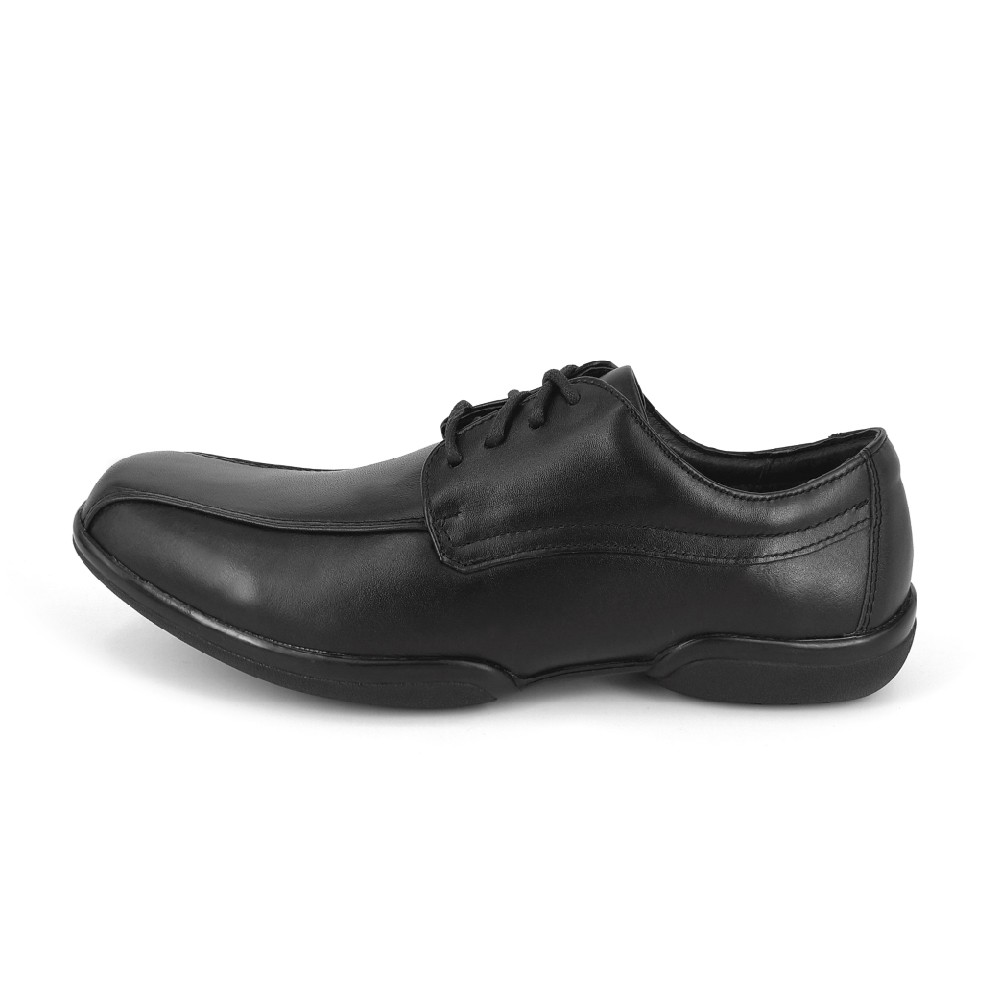 台製手工紳士男鞋 MIT台灣製 休閒皮鞋 手工皮鞋 真皮鞋墊 Q彈 透氣 排濕 除臭 避震 減壓 舒適 耐走 耐久站 黑, , large