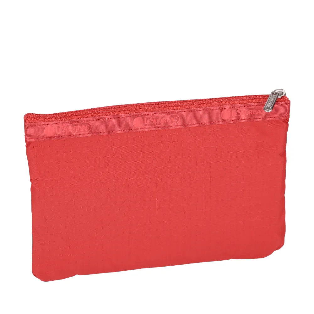 |快速出貨|Lesportsac 3-Zip Cosmetic 三層拉鍊收納化妝包/ 玫瑰紅, , large
