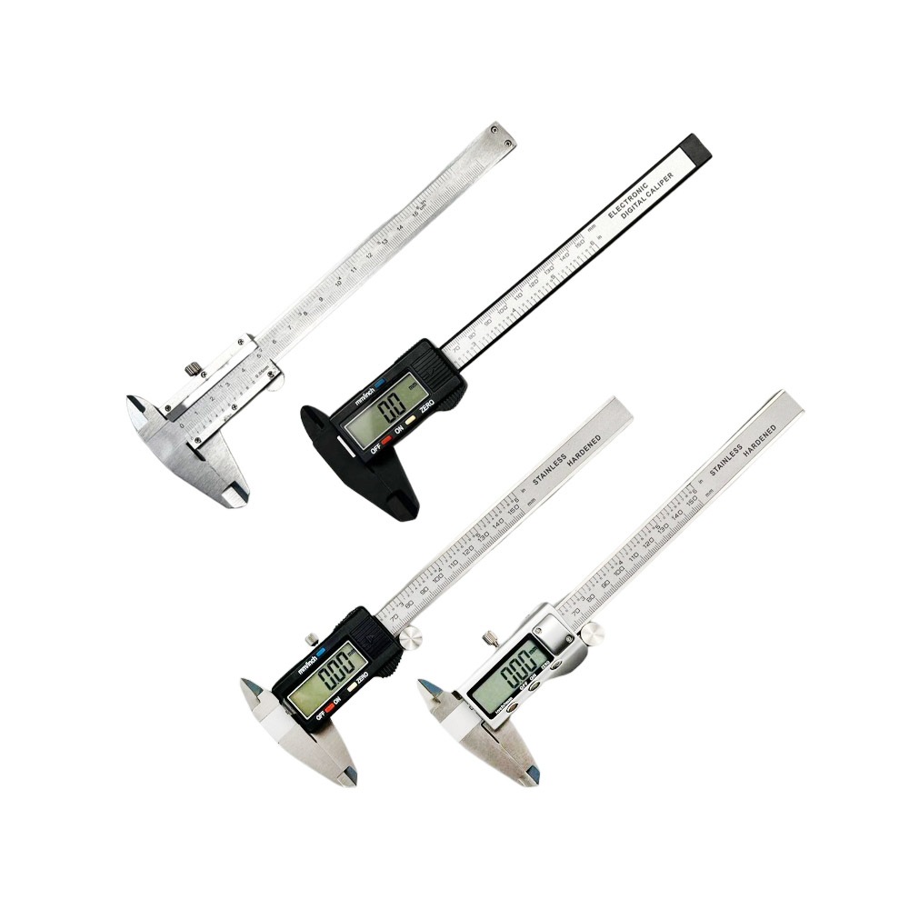 台灣現貨！游標卡尺 高精度 量測工具 電子尺 電子量尺 數位式卡尺 油標卡尺 電子測量尺 數顯, , large