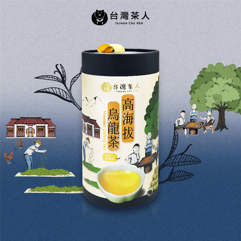 台灣100％好茶-高海拔烏龍茶500g, , large