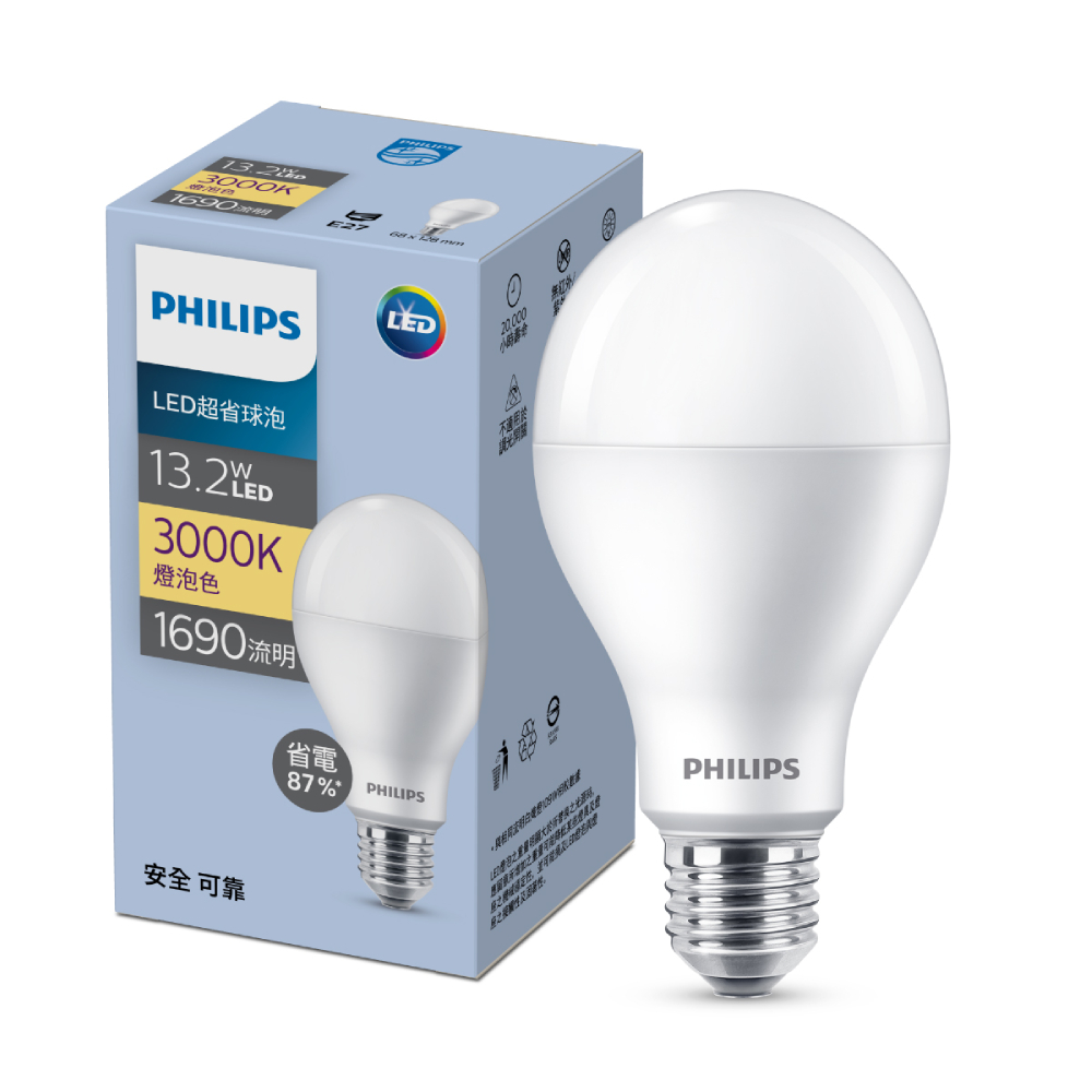 LEDBulb 13.2W W  A60 1CT/12 L TW