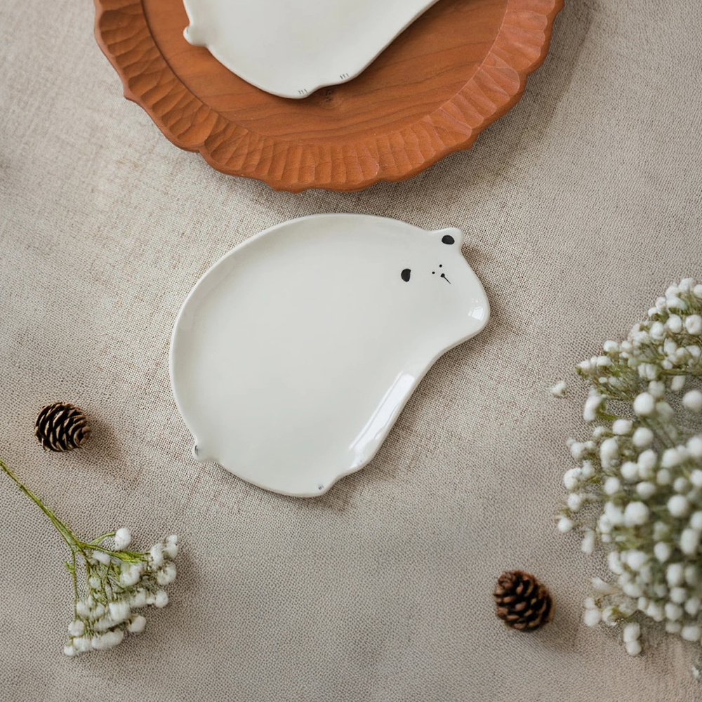 soy sauce dish, , large