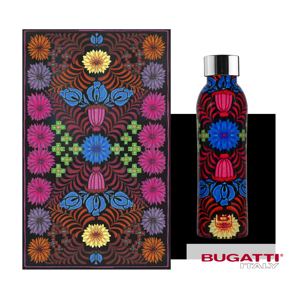 【Bianco di puro 彼安特】BUGATTI 璀璨煙花保溫瓶500ml, , large