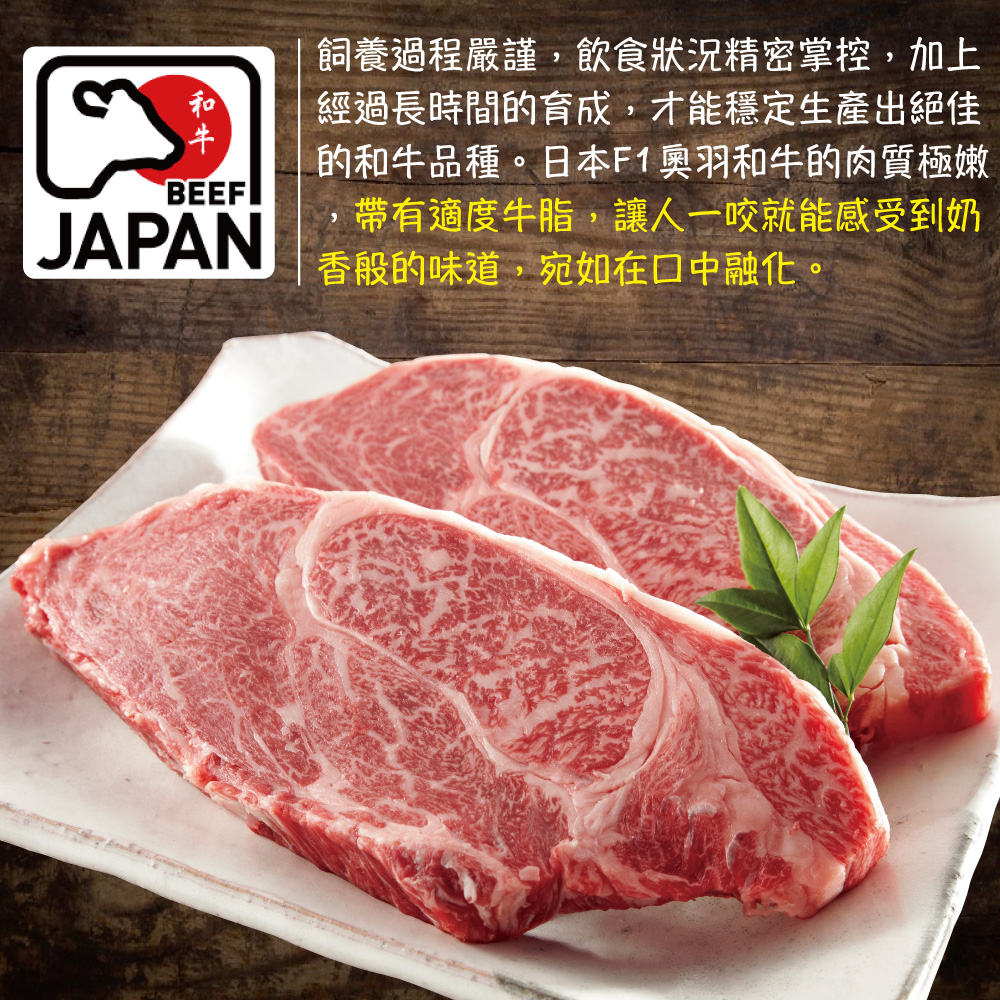 Japanese F1 Ou Snow-Marbling Wagyu Steak, , large