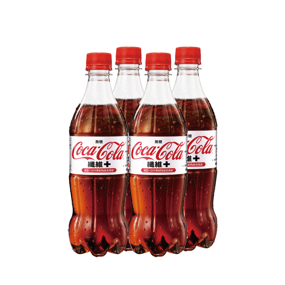 Coca-Cola Fiber+ Pet 600ml, , large