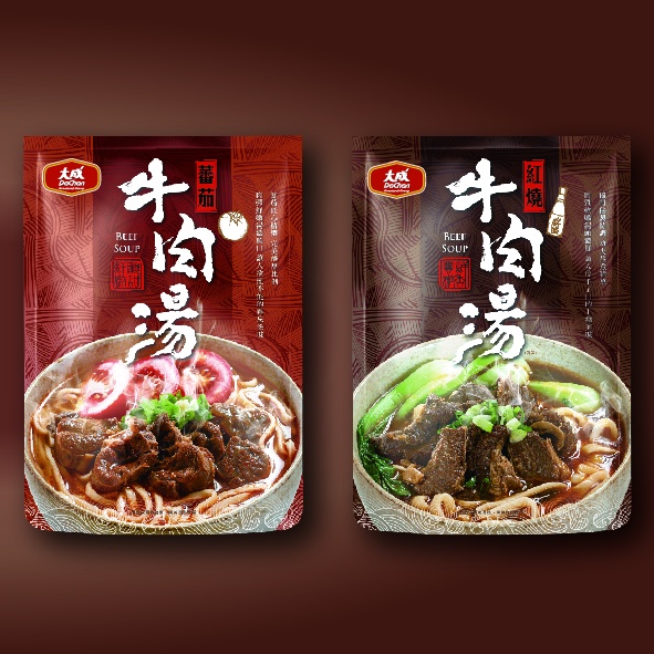 【大成食品】蕃茄牛肉湯(500g/包), , large