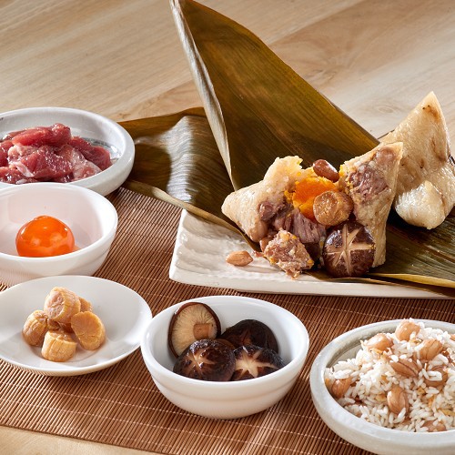 【史家庄方便廚房】正宗南部粽  史家干貝粽(10入), , large