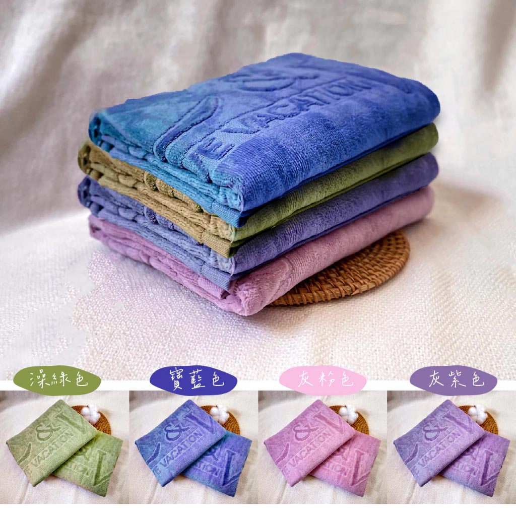 凱美棉業｜MIT台灣製 純棉厚實精緻壓花枕巾 一對2入組 隨機出色, , large