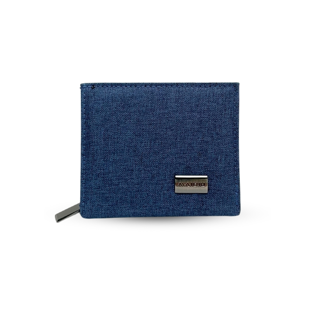 【MQ】Yamagata 細人字紋 拉鍊短夾 學生錢包 錢夾 中夾, , large