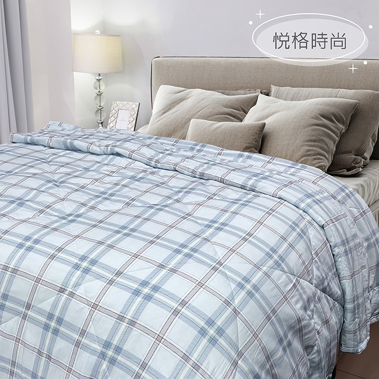 竹纖維抑菌水感涼被, , large