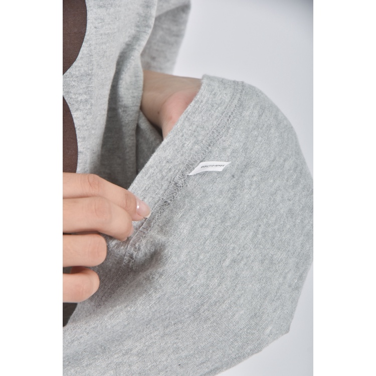 (M) beamst印花灰色短袖上衣二手衣, , large