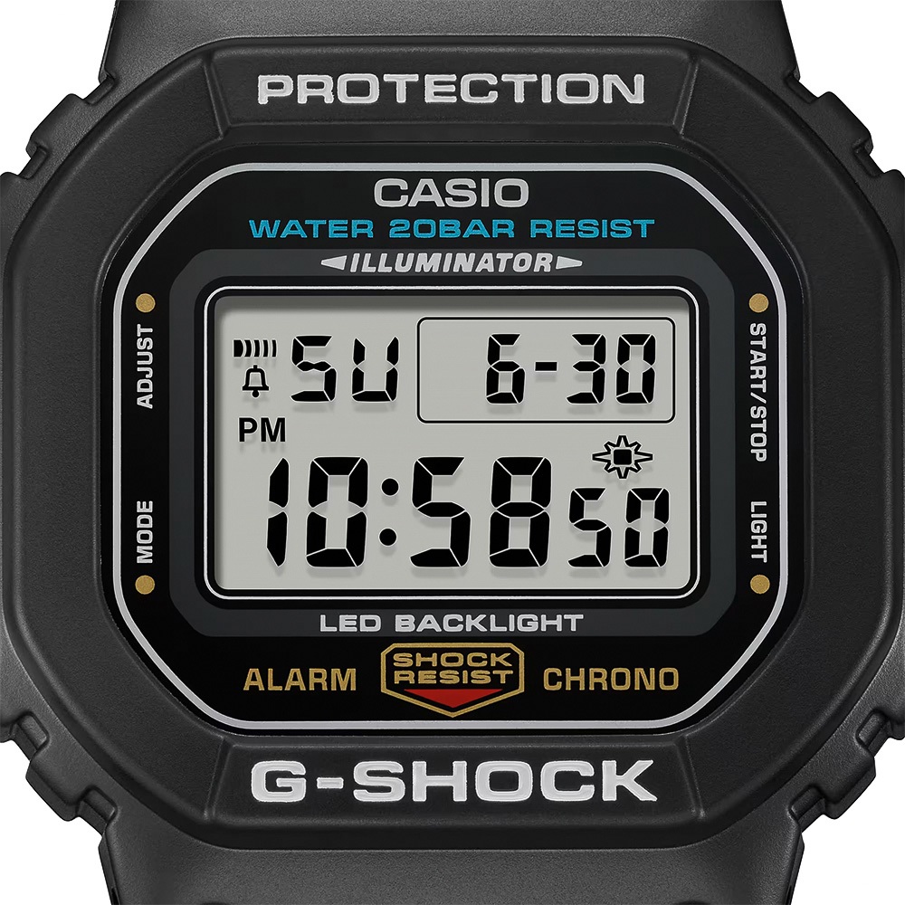 CASIO 卡西歐 G-SHOCK 經典DW-5600系列電子腕錶 DW-5600UE-1, , large