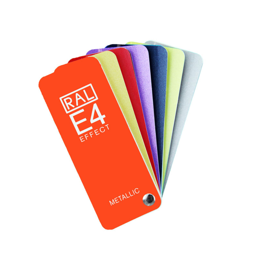 【德國 RAL 勞爾】EFFECT Metallic Color E4 實效E系列金屬色 /本(工業建築設計塗料用), , large