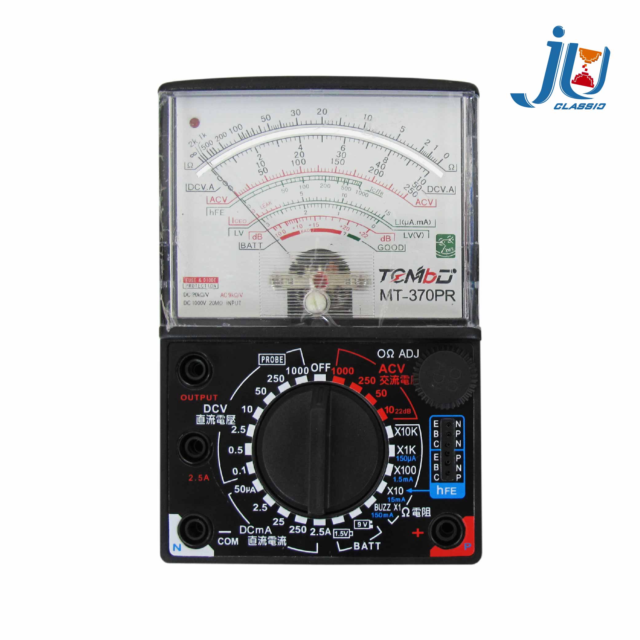 鉅玉經典｜指針型三用電錶 MT-370PR, , large