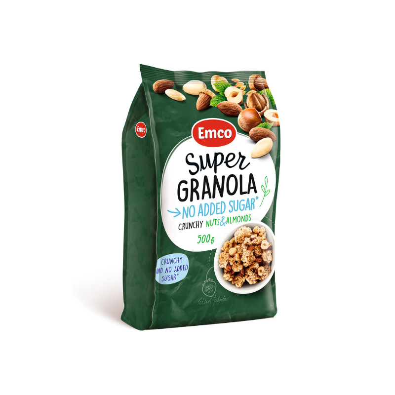 EMCO Granola no added sugar nuts