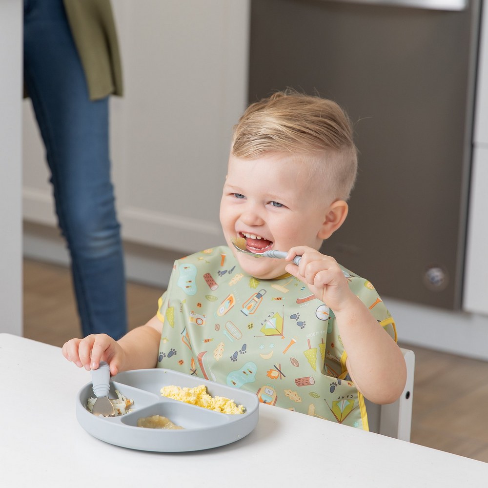 Bumkins 防水短袖圍兜兜(多款可選), , large