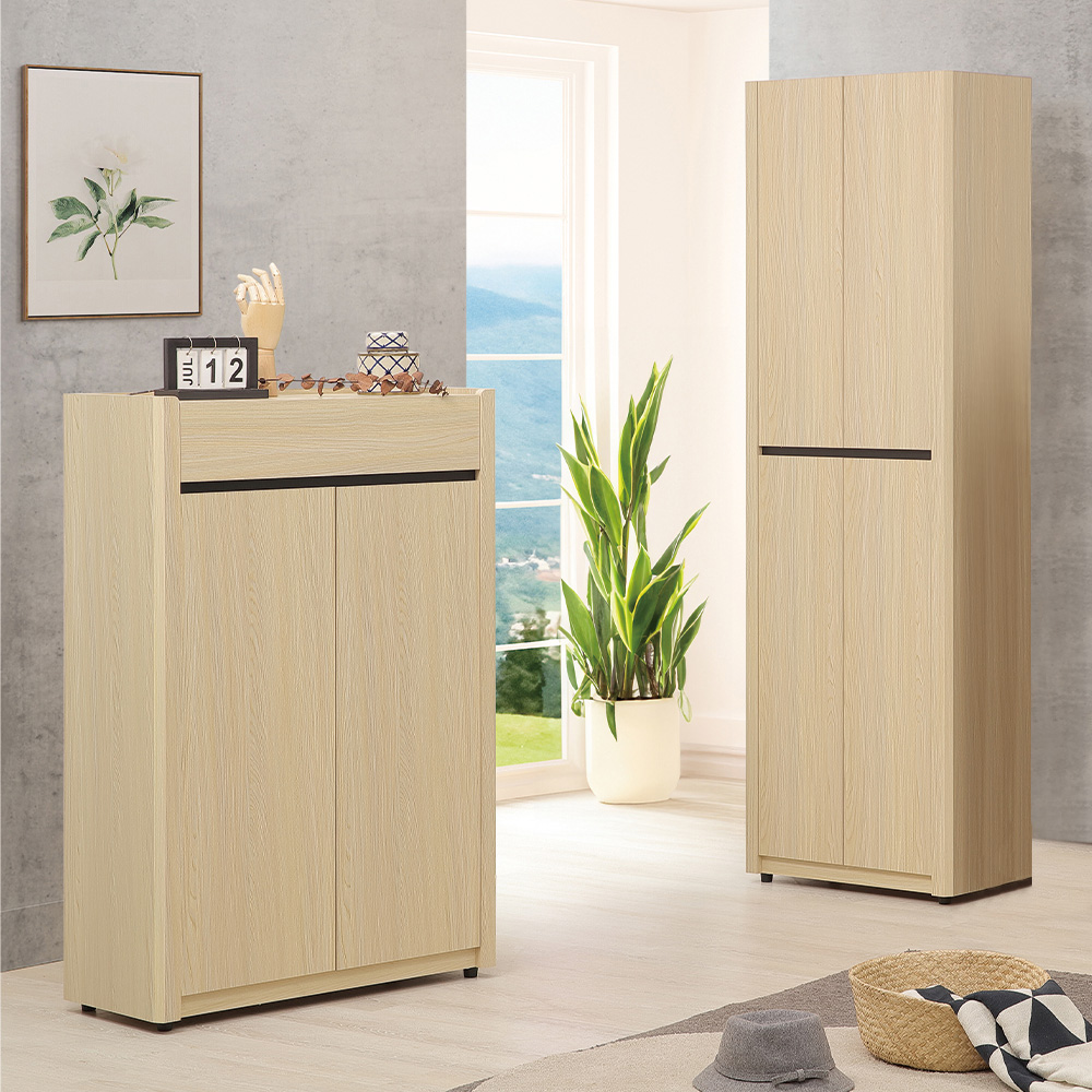 【唯熙傢俱】萊恩黃橡木2尺高鞋櫃, , large