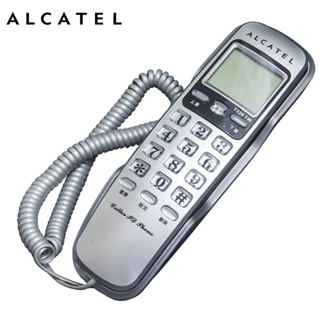 Alcatel 阿爾卡特 來電顯示壁掛有線電話 T226TW