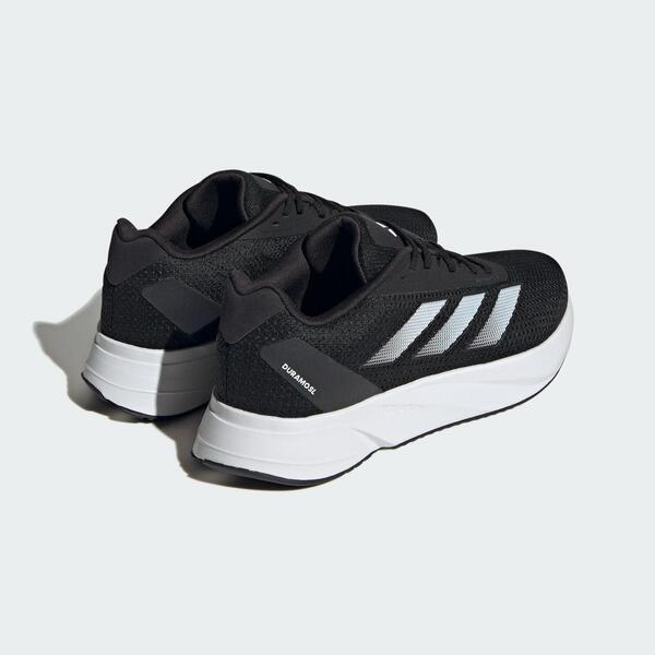 Adidas Duramo SL M 男女 慢跑鞋 運動 路跑 休閒 緩震 耐磨 透氣 舒適 黑白 [ID9849], , large