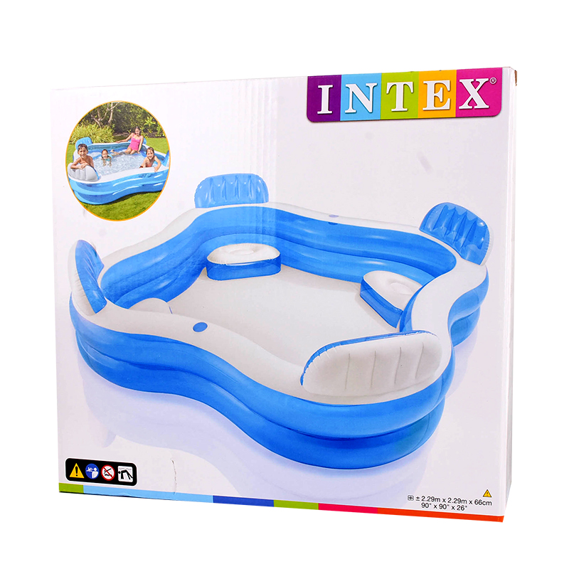 INTEX 229cm家庭休閒泳池(3+), , large