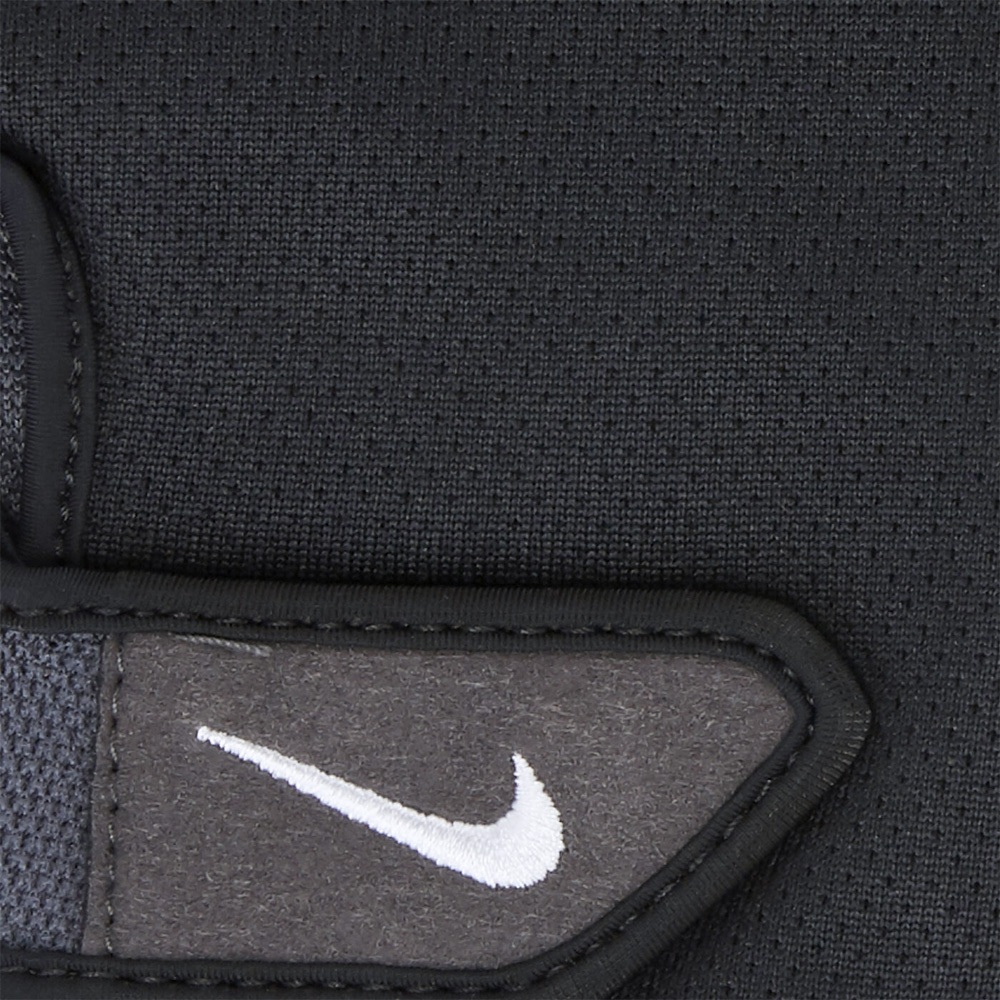 NIKE MEN'S ESSENIAL FITNESS 基礎手套 健身手套 訓練手套 重訓 魔鬼氈 透氣 緩衝 保護 黑, , large