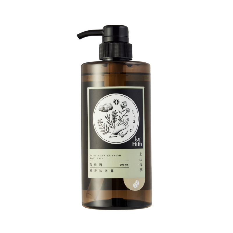Caffeine Extra Fresh Body Wash, , large