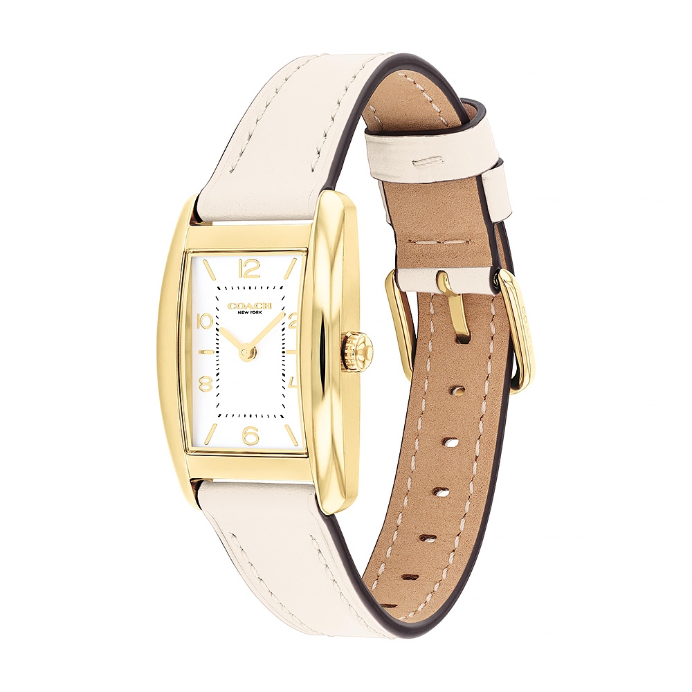COACH Reese 摩登長方形女錶-24x35mm CO14504314, , large