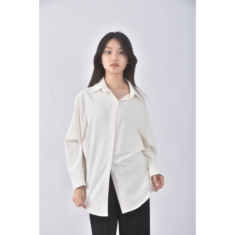 (M) the ladywore質感西裝杏色長袖上衣二手衣, , large