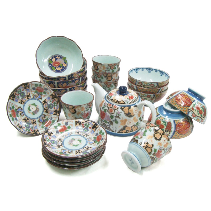 [豐名日本餐具] 碗/盤/缽/杯/壺組 有田燒 / C00GP0-9, , large