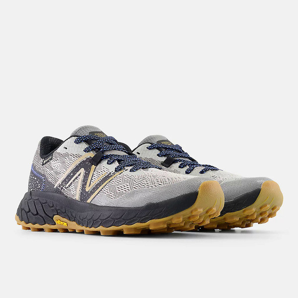 New Balance Fresh Foam X Hierro V7 女 慢跑鞋 越野 D楦 灰黃 [WTHIGQ7], , large