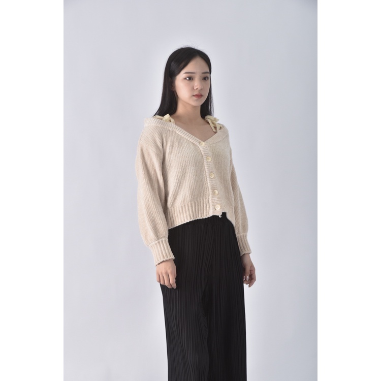 (L) 【房業涵私服】titty co露肩白色外套二手衣, , large