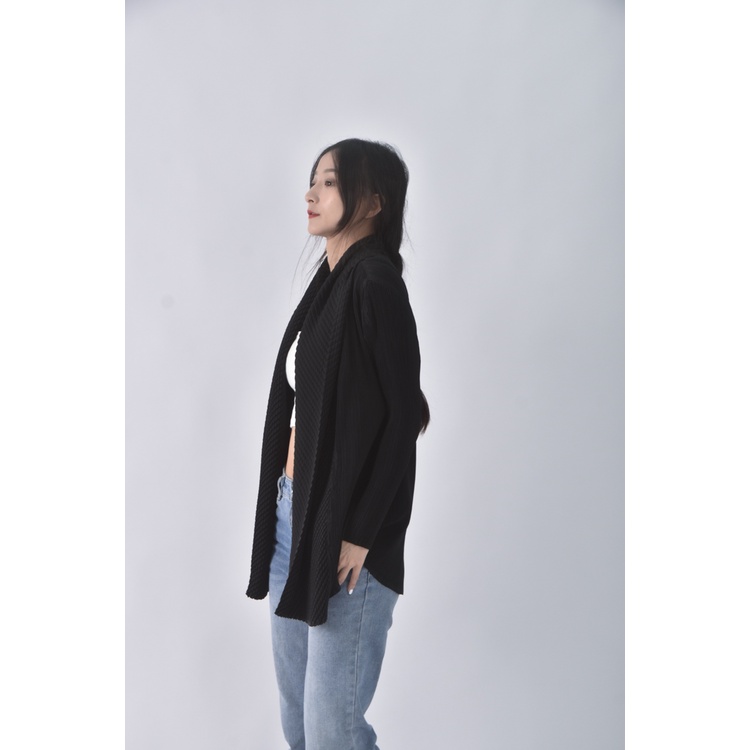 (L) 質感黑色外套二手衣, , large