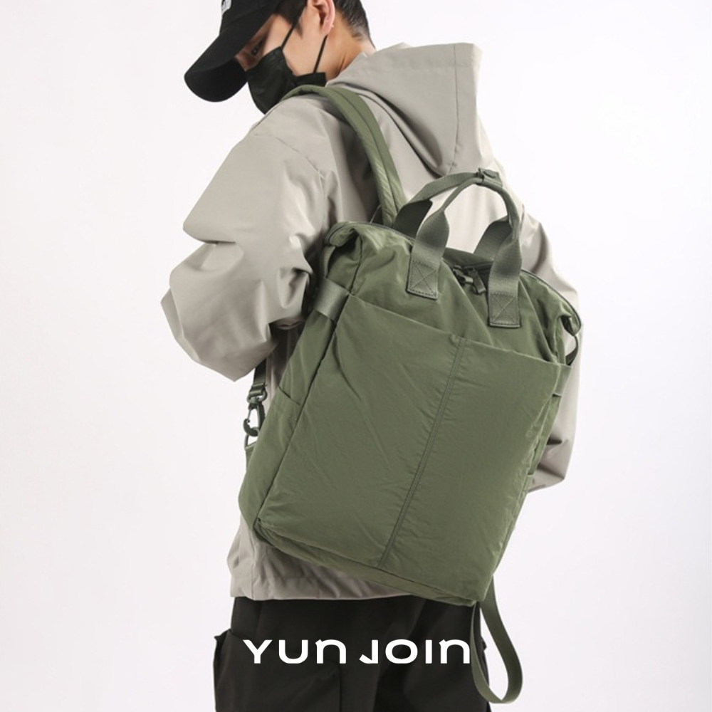 【YUNJOIN】Sohna 雲暮城旅後背包 輕量防潑水 筆電收納 多層收納袋設計 插行李箱拉桿｜中性日韓風, , large