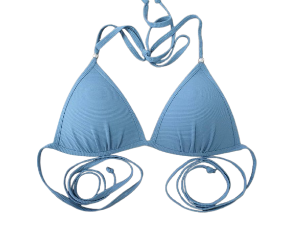 QXHEE.T. Made in Taiwan Back Neck Strap Around Chest 3D Cup Bikini, , large